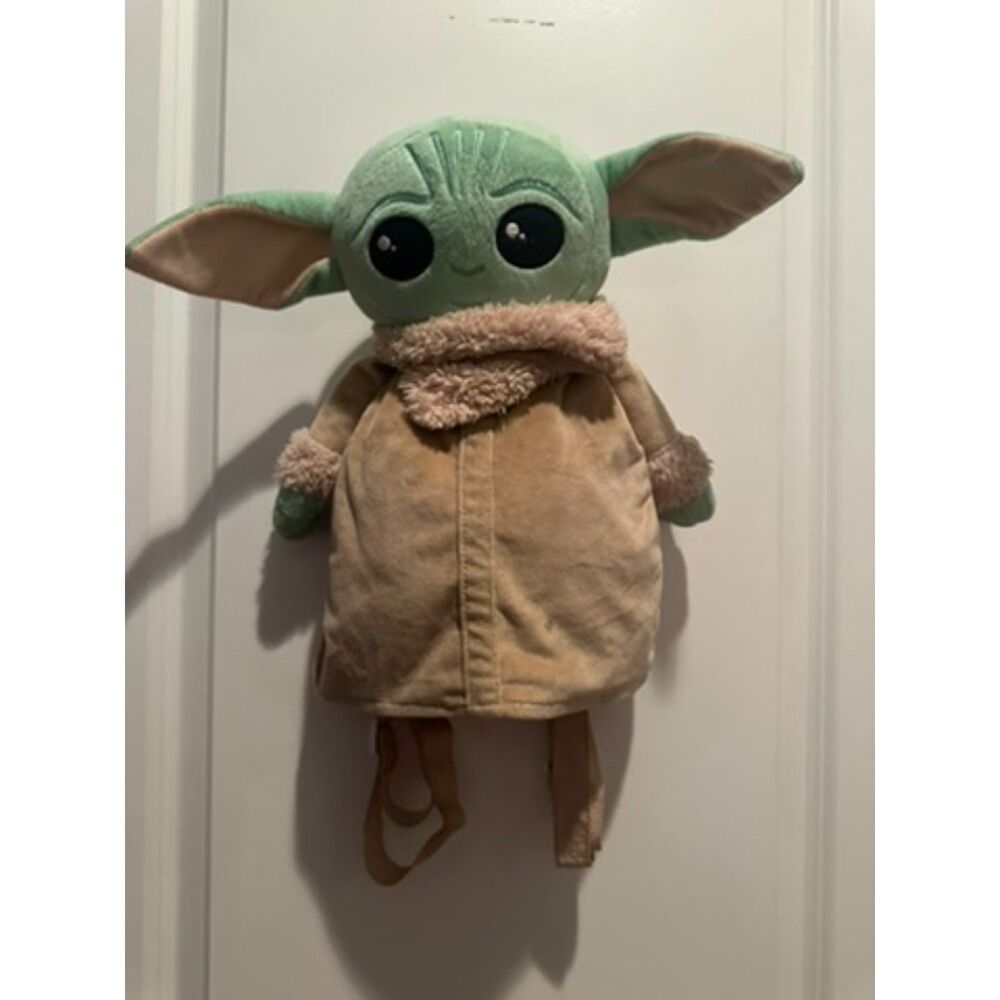 DISNEY Mandalorian "The Child" Baby Yoda Grogu Plush 14" inches Backpack